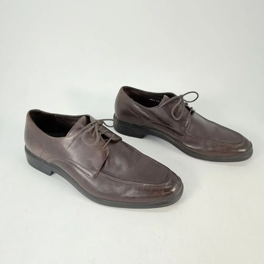 Cole Haan Men 11 M Air Stylar Split Ox Toe T Moro Brown Leather NikeAir C10697